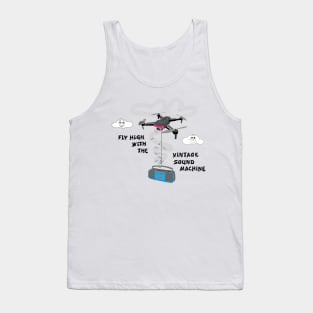 Fly High with the Vintage Sound Machine Tank Top